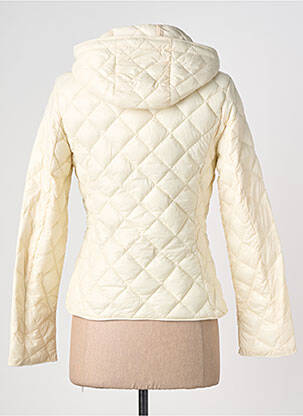 Doudoune manches longues a capuche beige W COLLECTION femme