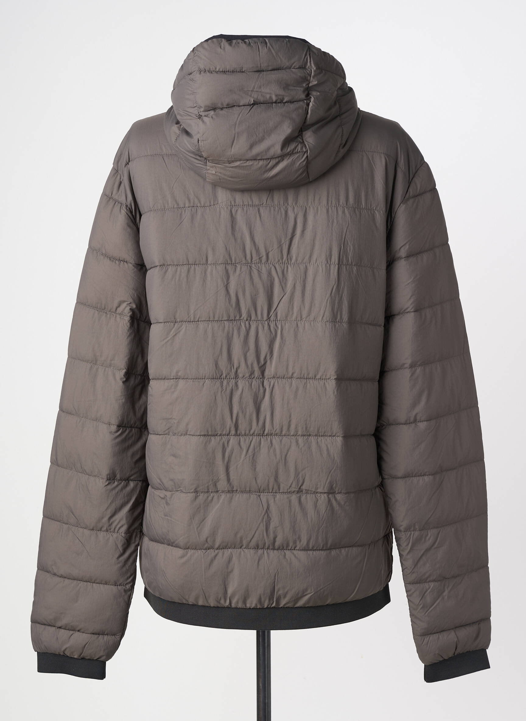 Doudoune manches longues a capuche gris IKKS homme
