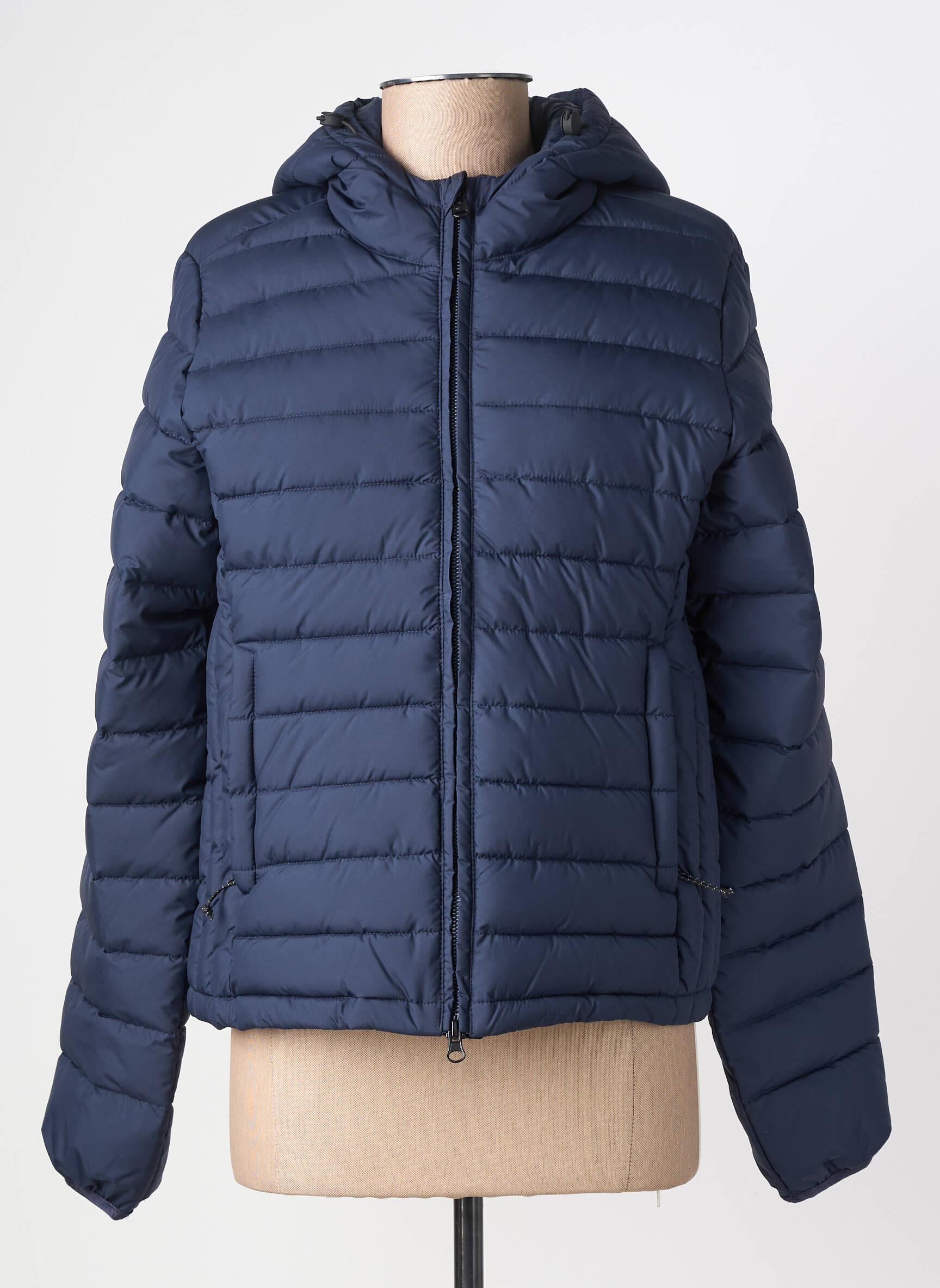Doudoune manches longues a capuche bleu NORTH SAILS femme