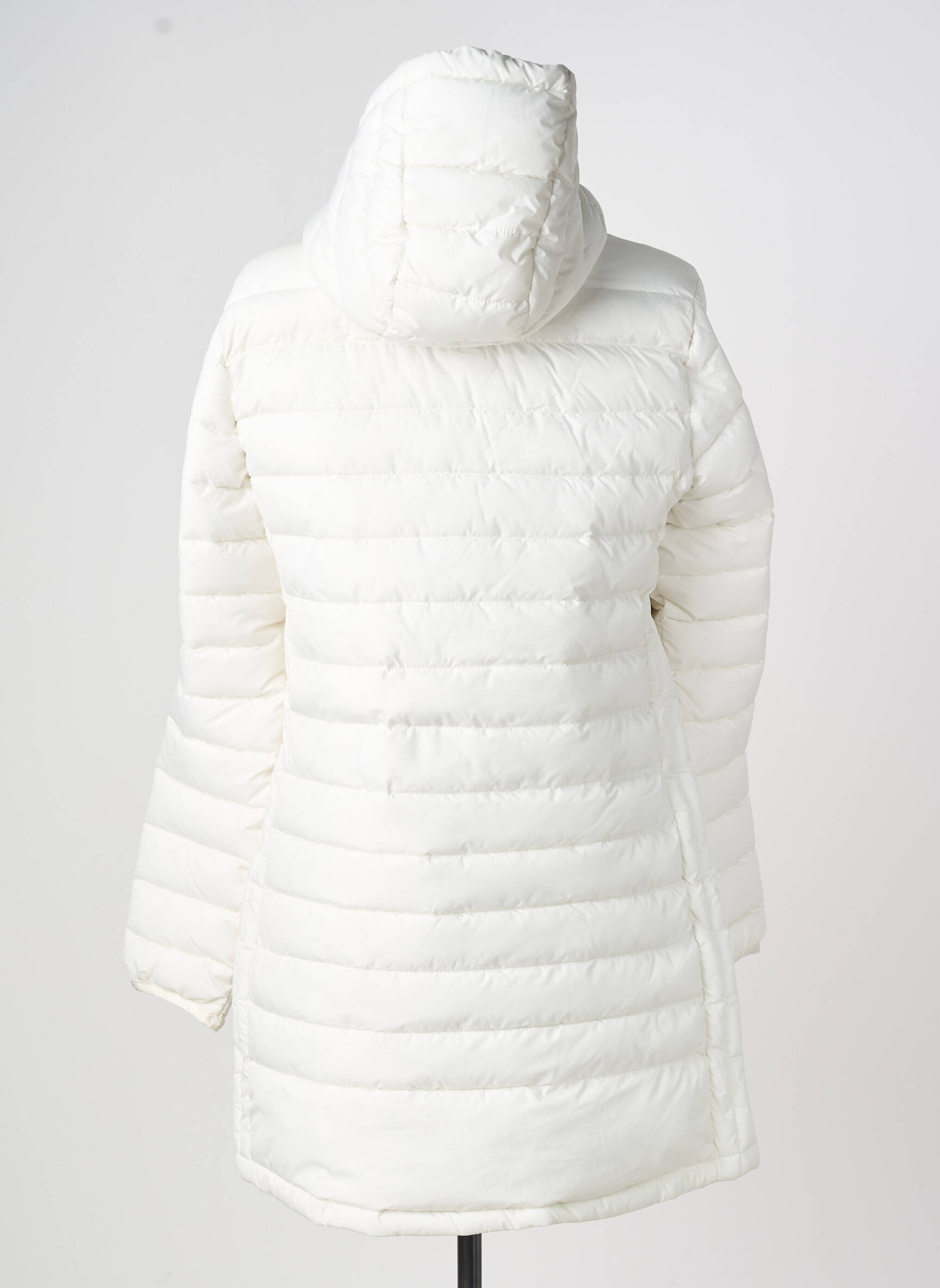 Doudoune manches longues a capuche blanc NORTH SAILS femme