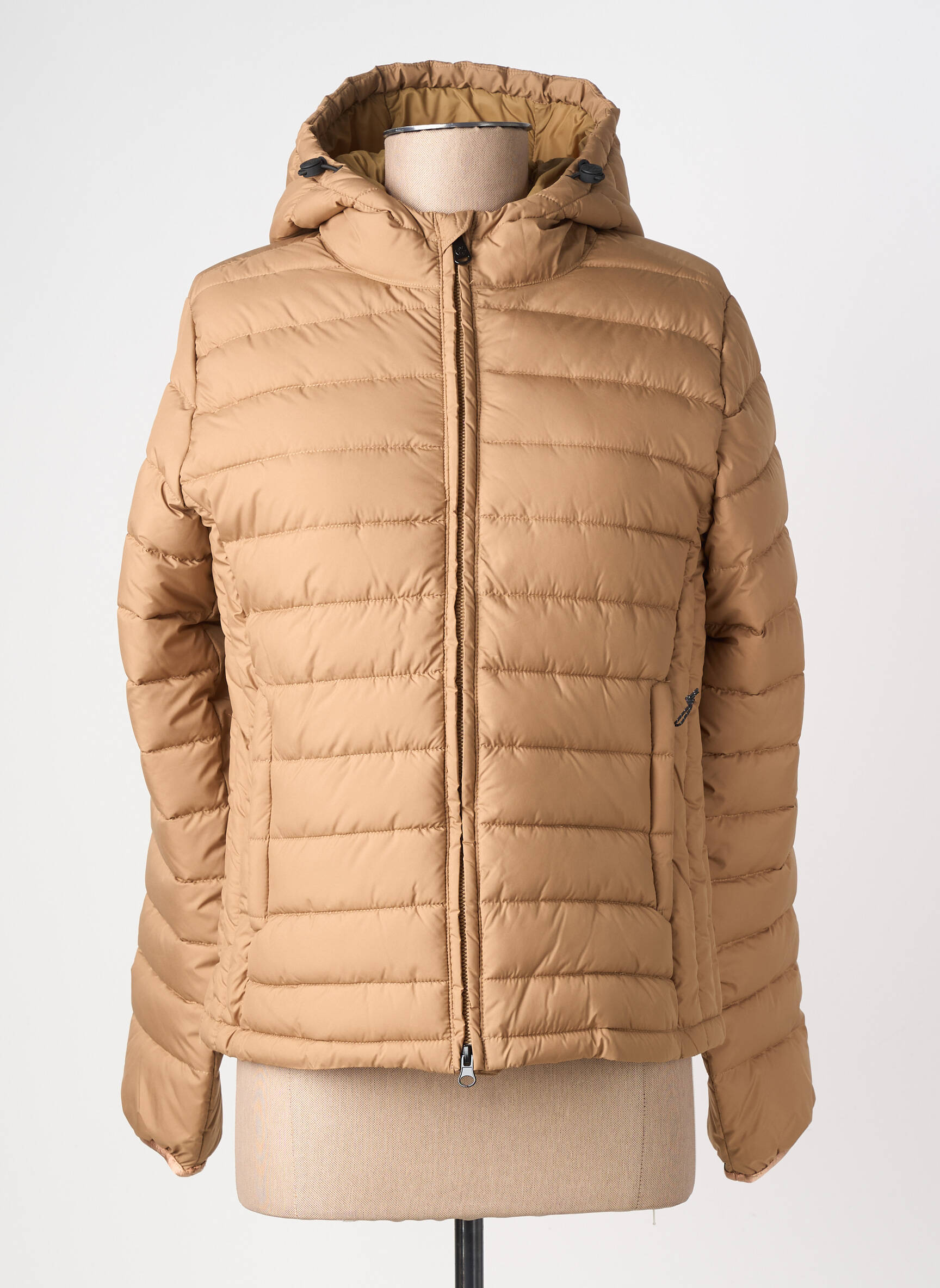 Doudoune manches longues a capuche marron NORTH SAILS femme