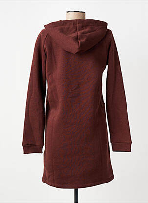 Robe courte manches longues manches longues marron LES TROPEZIENNES PAR M.BELARBI femme
