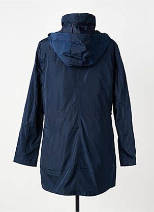 Parka manches longues a capuche bleu DAMART femme