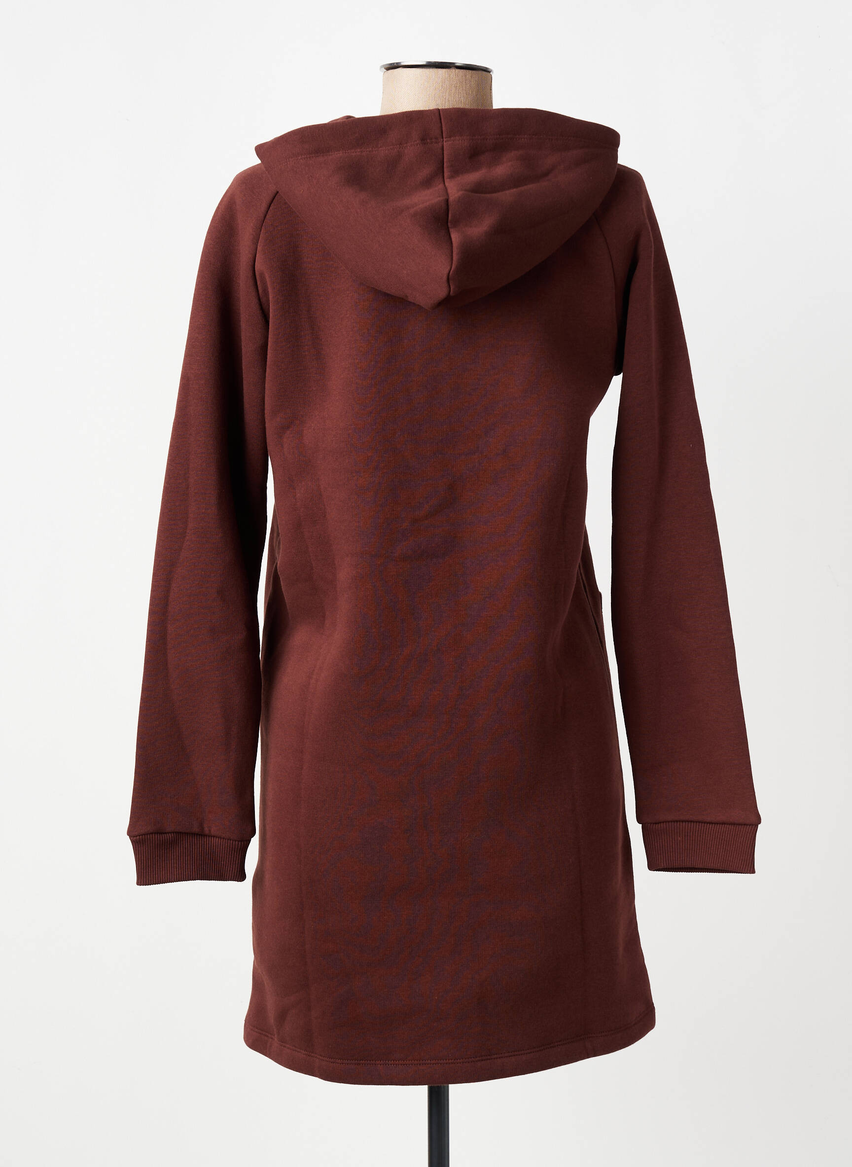 Robe courte manches longues manches longues marron LES TROPEZIENNES PAR M.BELARBI femme