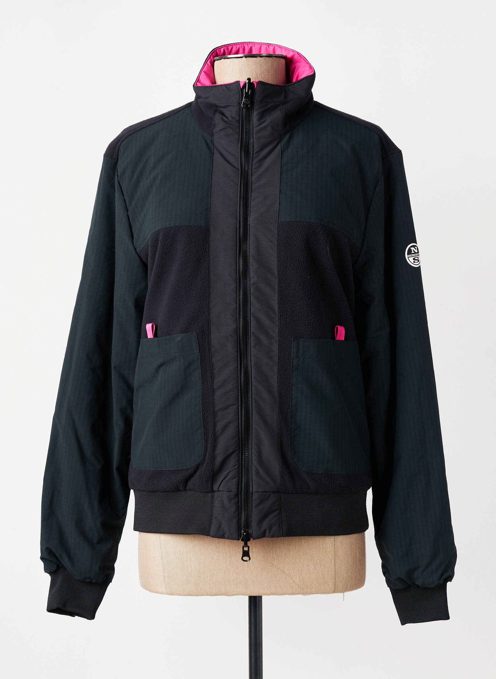 Blouson col col montant rose NORTH SAILS femme