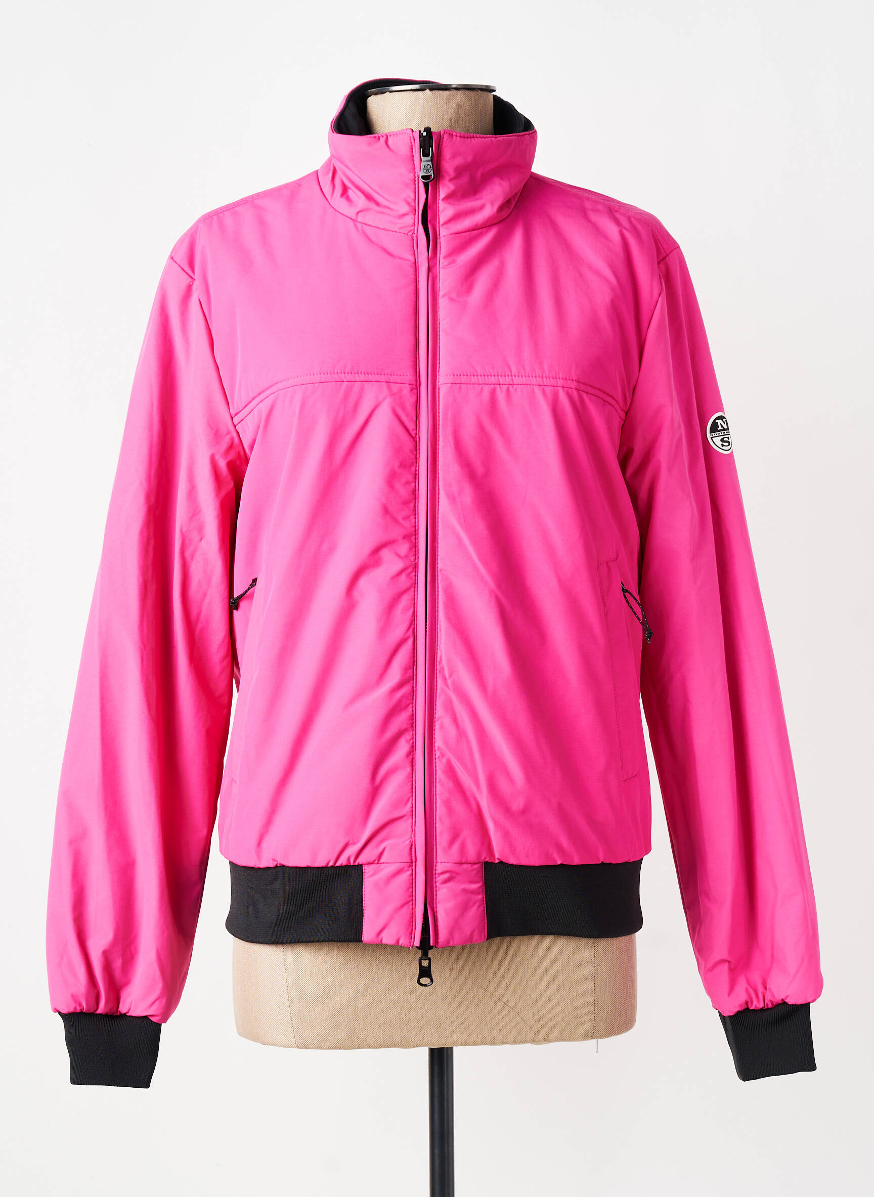 Blouson col col montant rose NORTH SAILS femme