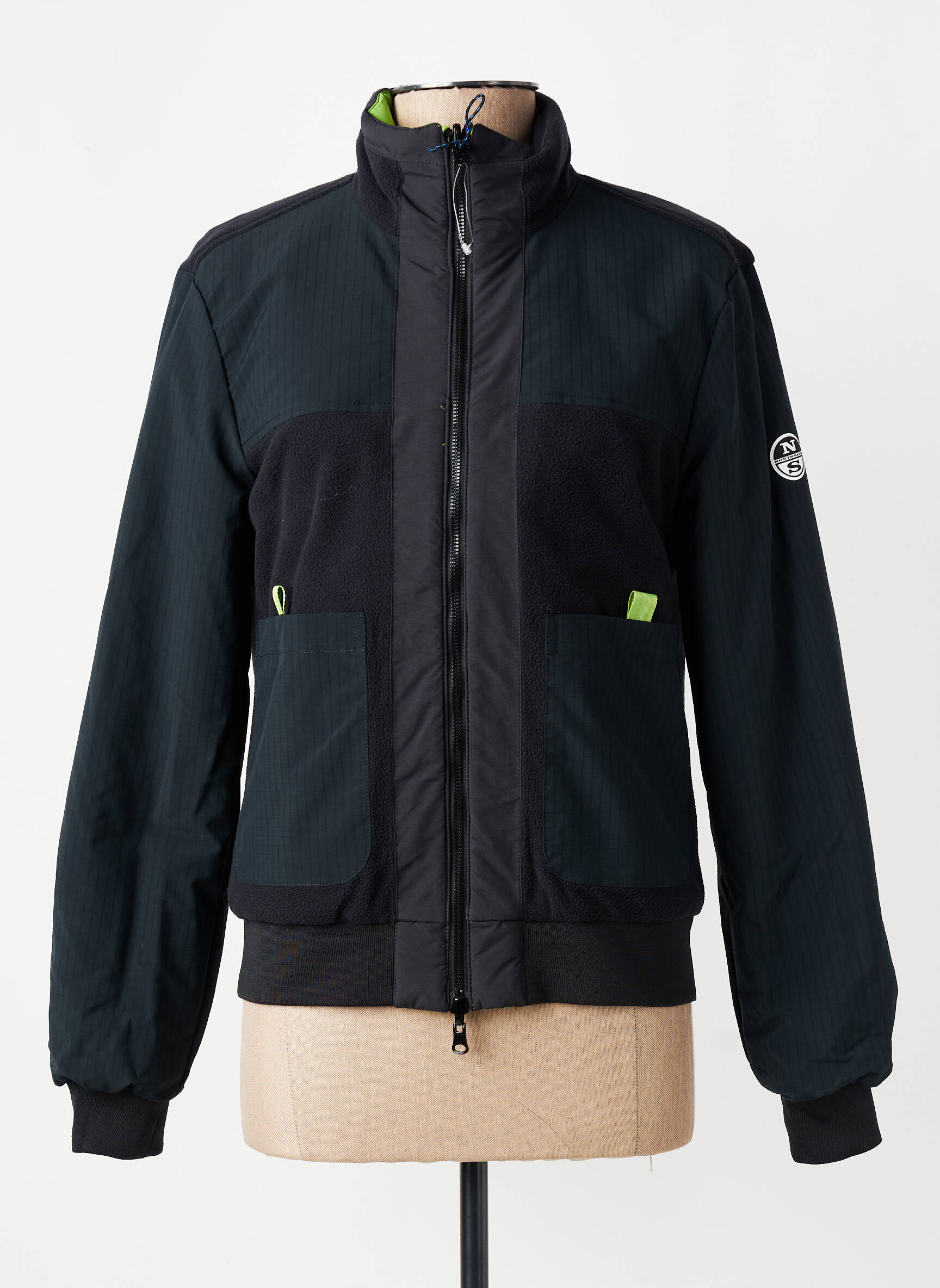 Blouson col col montant vert NORTH SAILS femme