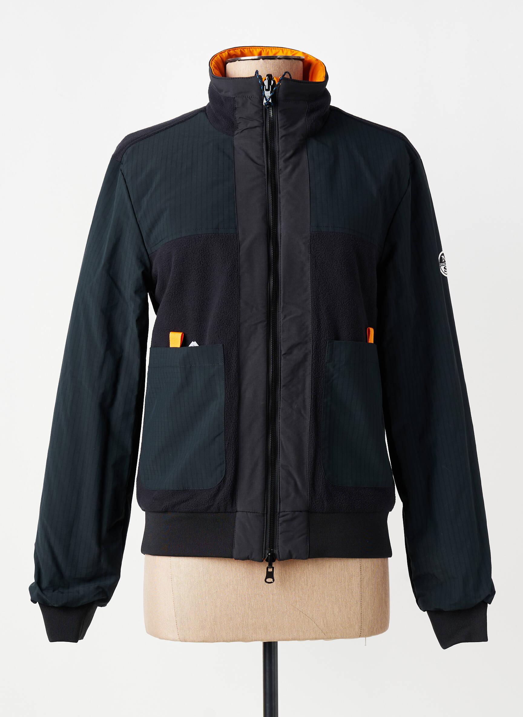 Blouson col col montant orange NORTH SAILS femme