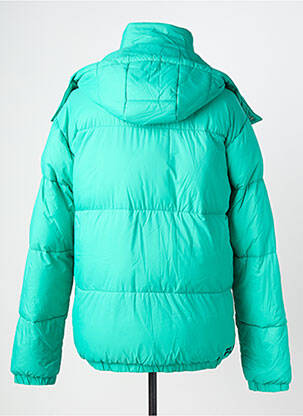 Doudoune manches longues a capuche vert FILA homme