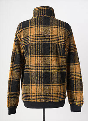 Sweat-shirt manches longues manches longues jaune SCHOTT homme