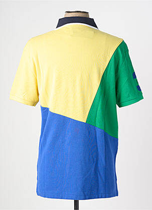 Polo stretch manches courtes bleu RALPH LAUREN homme