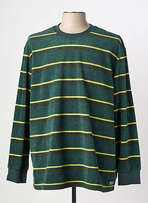 Sweat-shirt stretch manches longues vert LEVI'S homme