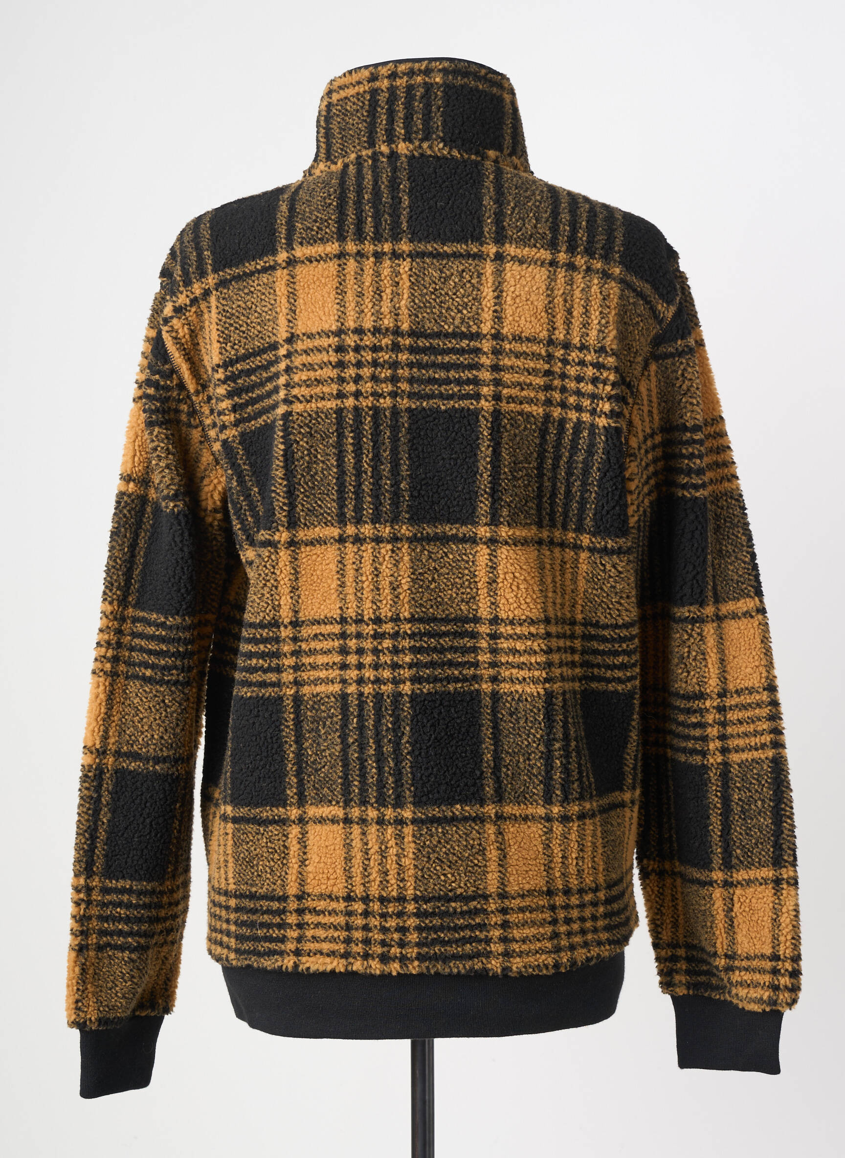 Sweat-shirt manches longues manches longues jaune SCHOTT homme