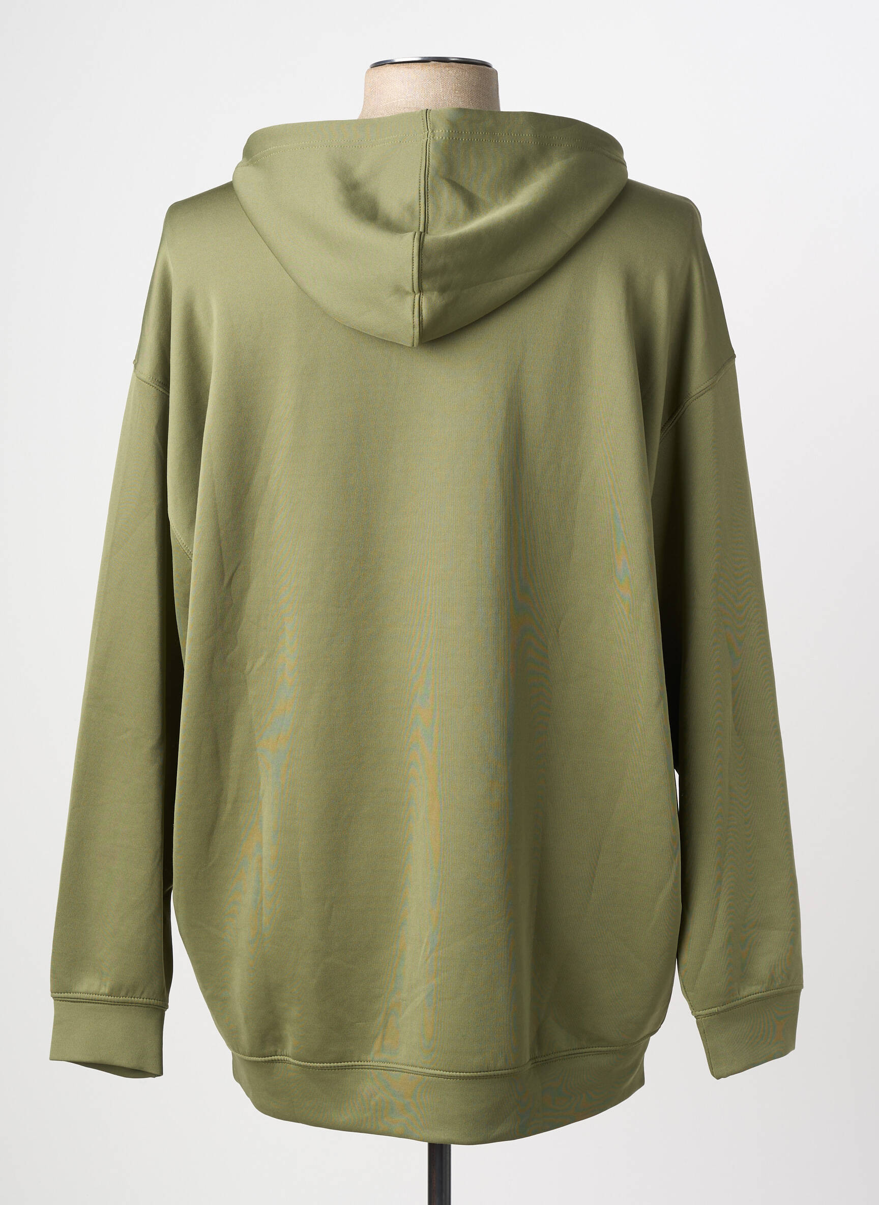 Sweat-shirt à capuche broderie manches longues vert FILA homme