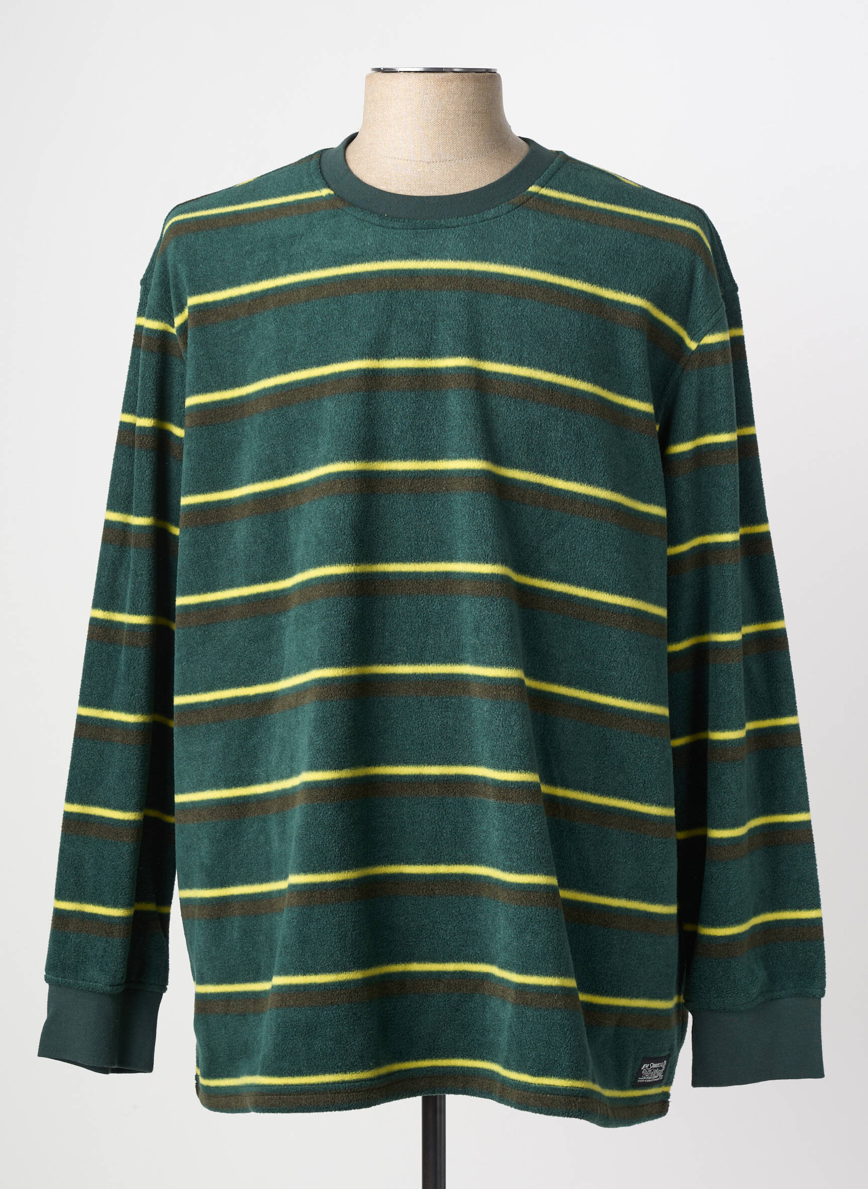 Sweat-shirt stretch manches longues vert LEVI'S homme
