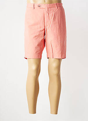 Bermuda taille à pinces taille normale orange HACKETT homme