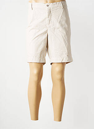Bermuda taille à pinces taille normale beige HACKETT homme