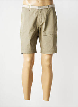 Bermuda taille à pinces taille normale vert HACKETT homme