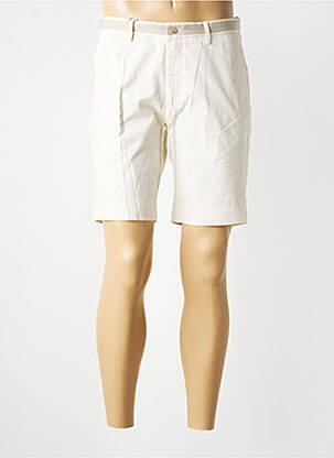 Bermuda taille à pinces taille normale beige HACKETT homme
