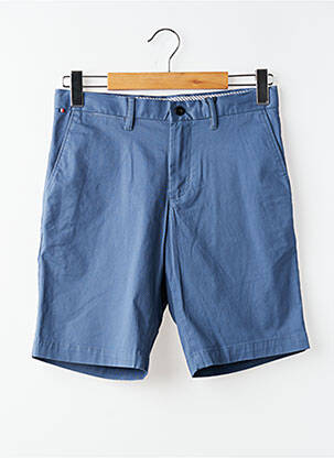 Bermuda taille à pinces taille normale bleu TOMMY HILFIGER homme