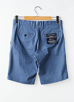 Bermuda taille à pinces taille normale bleu TOMMY HILFIGER homme