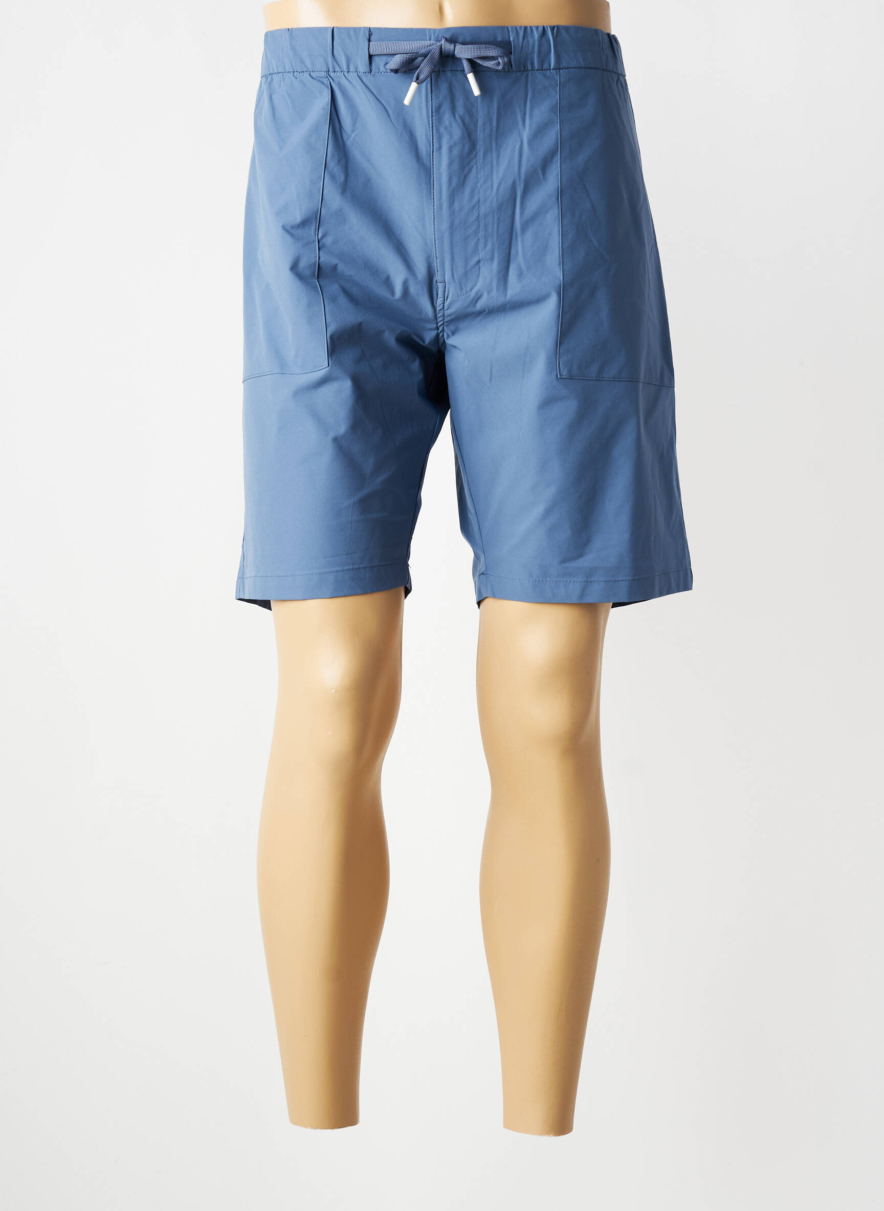 Bermuda taille élastique taille normale bleu MZ72 BRAND homme