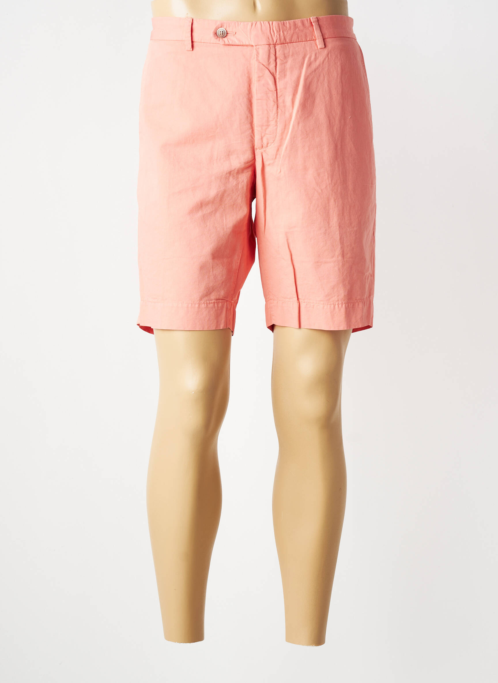 Bermuda taille à pinces taille normale orange HACKETT homme
