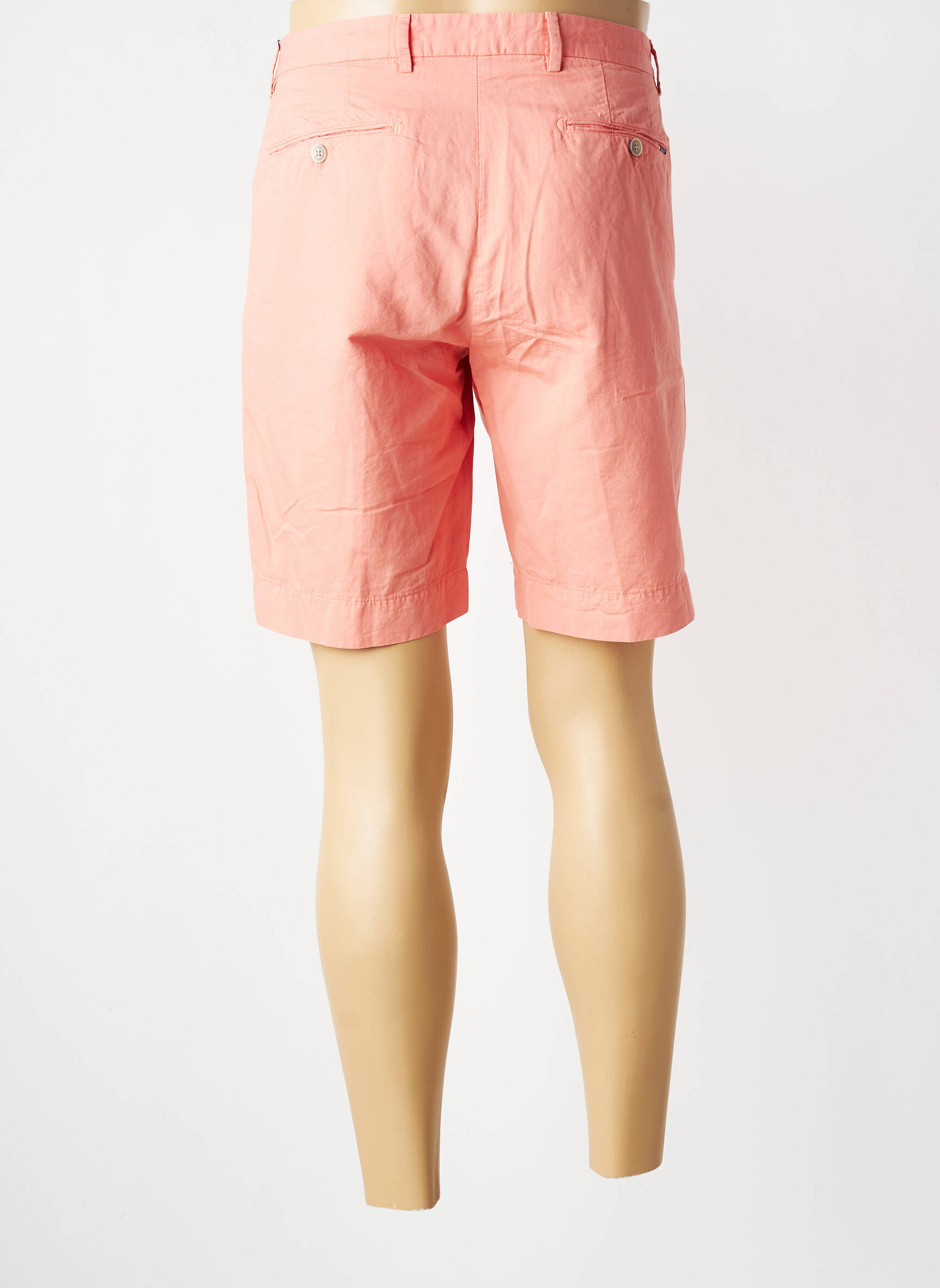 Bermuda taille à pinces taille normale orange HACKETT homme