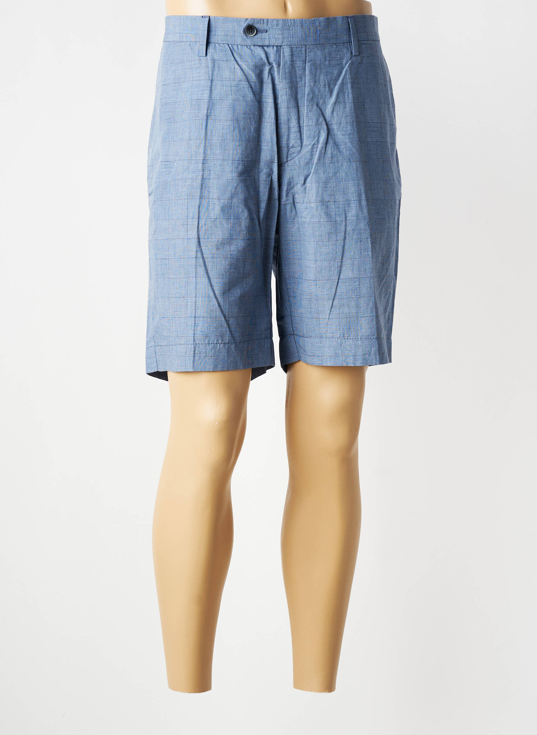 Bermuda taille à pinces taille normale bleu HACKETT homme