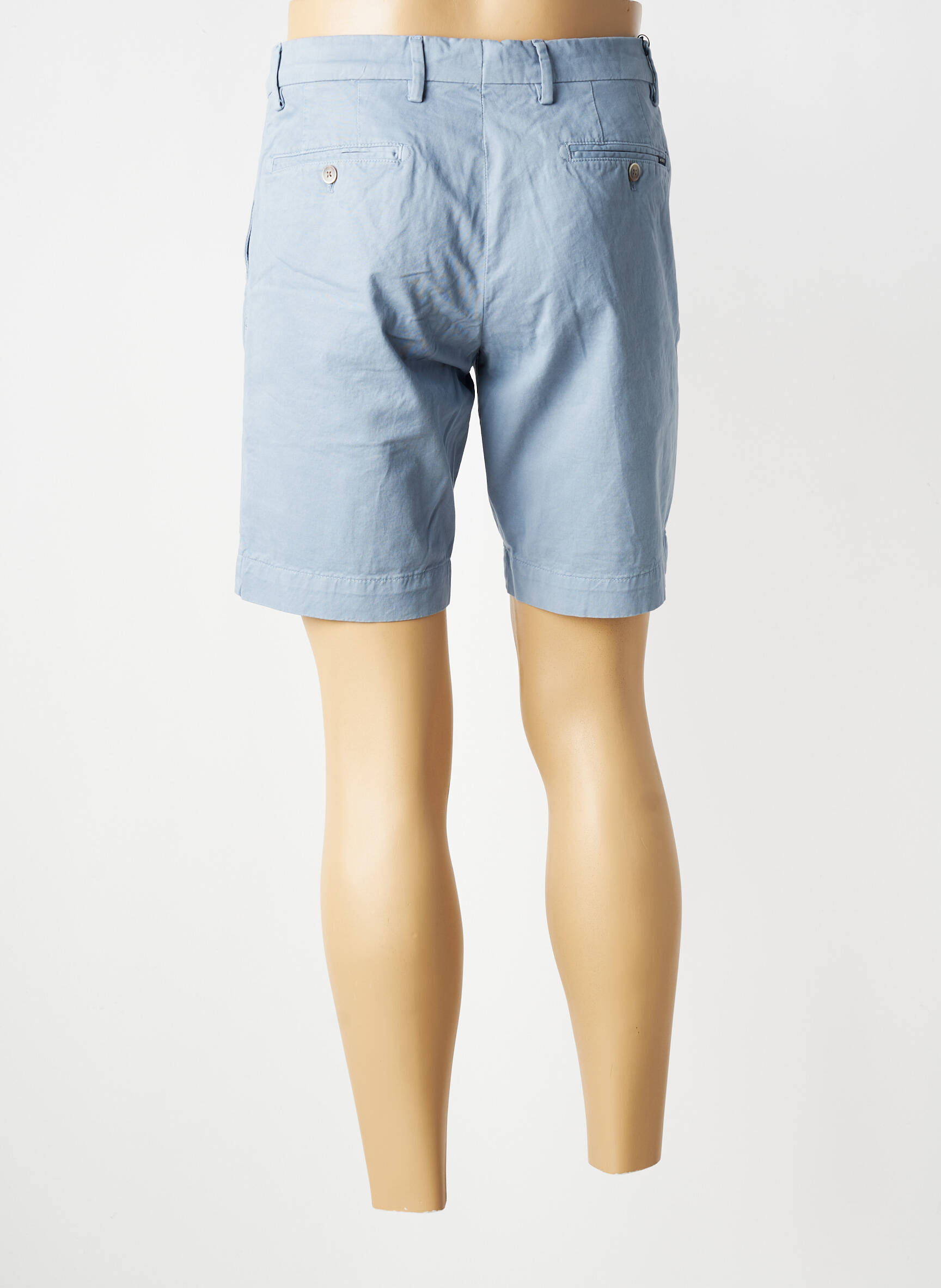 Bermuda taille à pinces taille normale bleu HACKETT homme