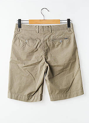 Bermuda taille à pinces taille normale marron HACKETT homme