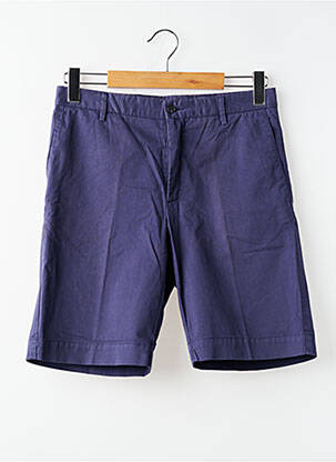 Bermuda taille à pinces taille normale bleu HACKETT homme