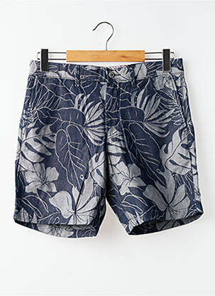 Short tissage popeline taille normale bleu TOMMY HILFIGER homme