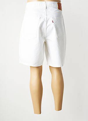 Bermuda tissage denim taille normale blanc LEVI'S homme