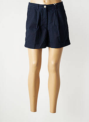 Short taille à pinces taille haute bleu TOMMY HILFIGER femme