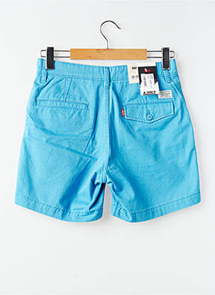Short tissage popeline taille normale bleu LEVI'S homme