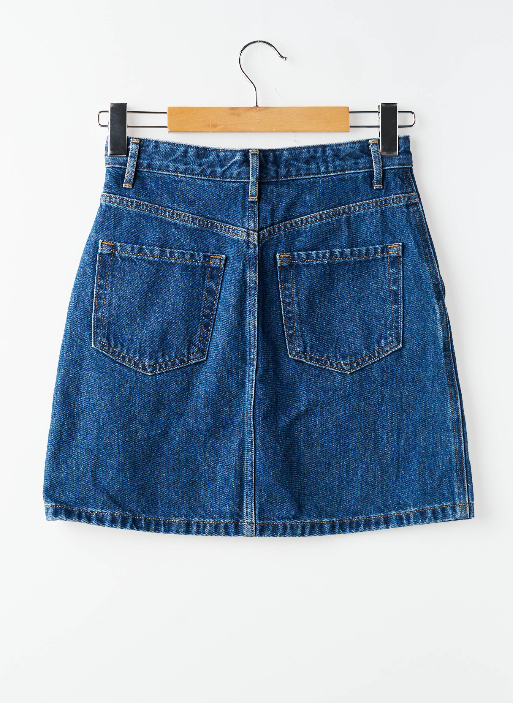 Jupe courte poches bleu DOCKERS femme