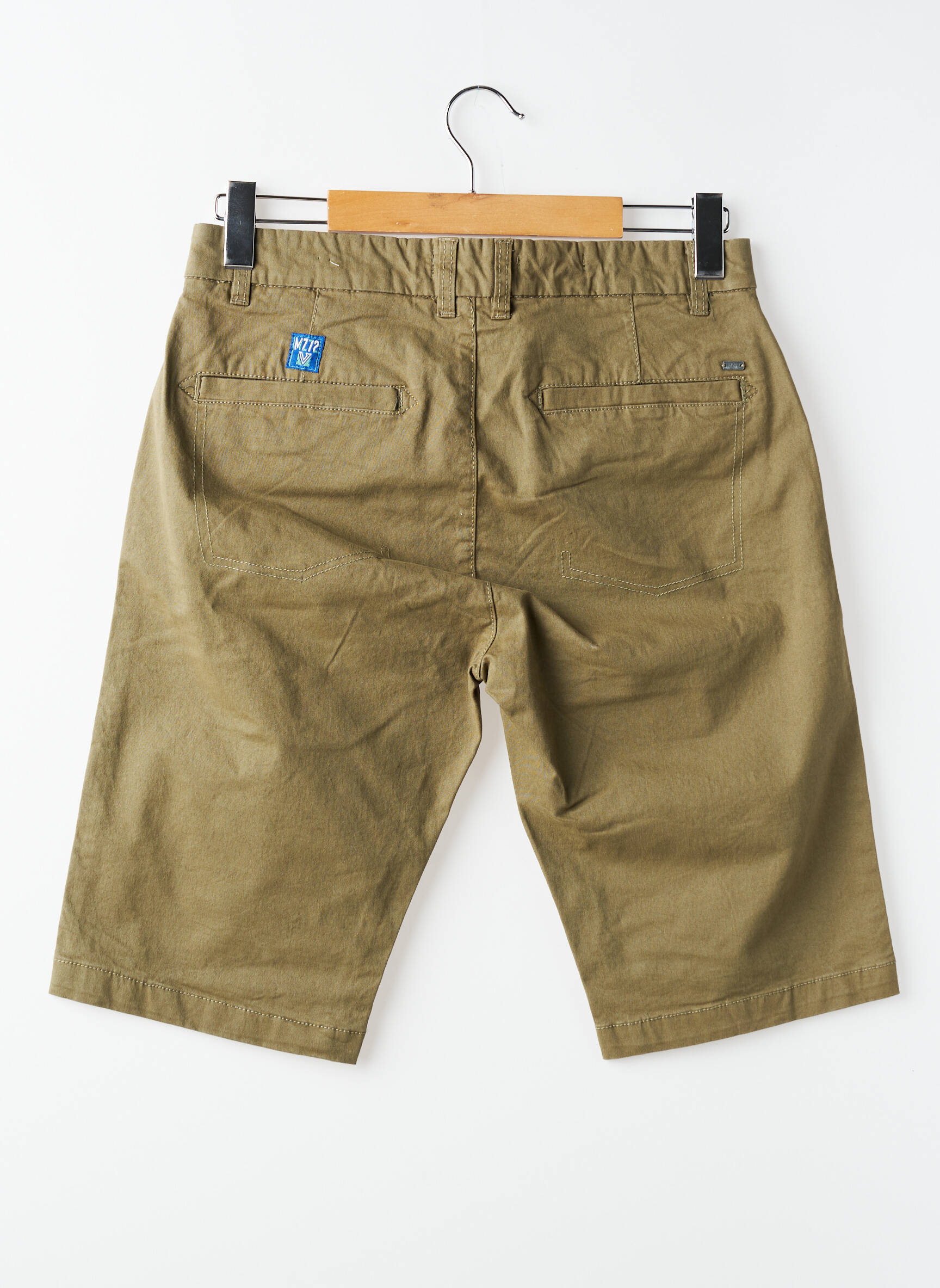 Bermuda stretch taille normale vert MZ72 BRAND homme