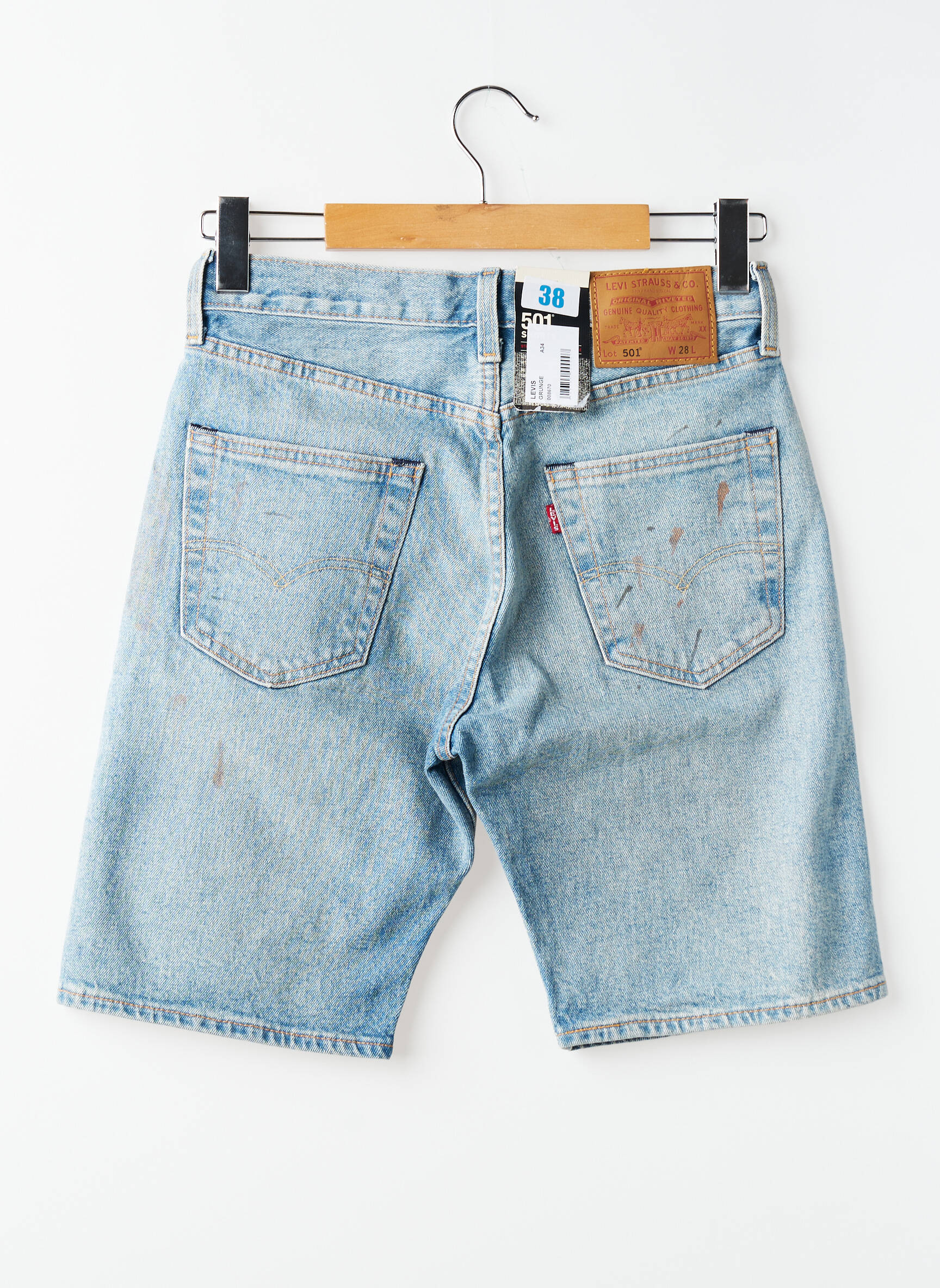 Bermuda tissage denim taille normale bleu LEVI'S homme