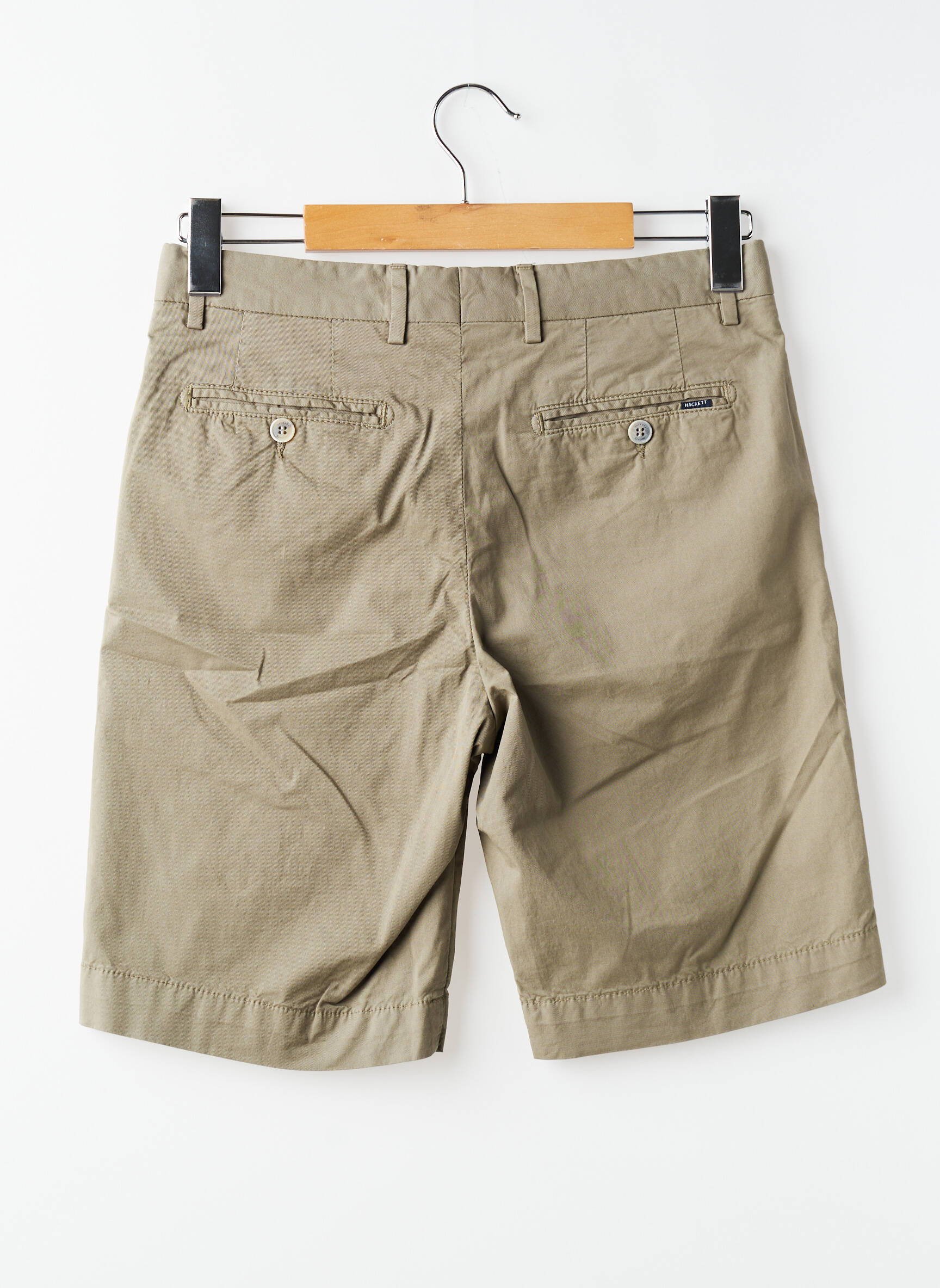 Bermuda taille à pinces taille normale marron HACKETT homme