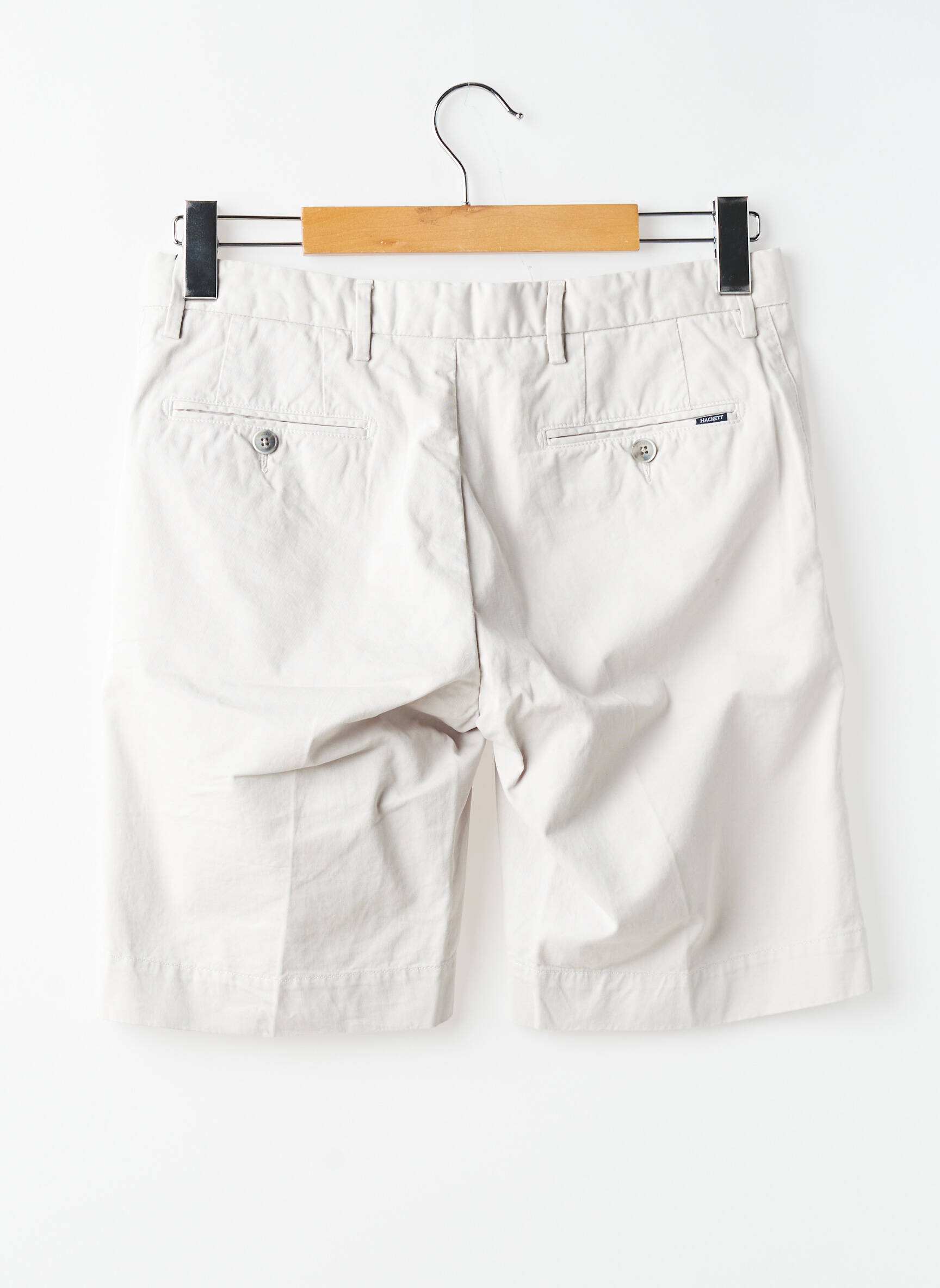 Bermuda taille à pinces taille normale gris HACKETT homme