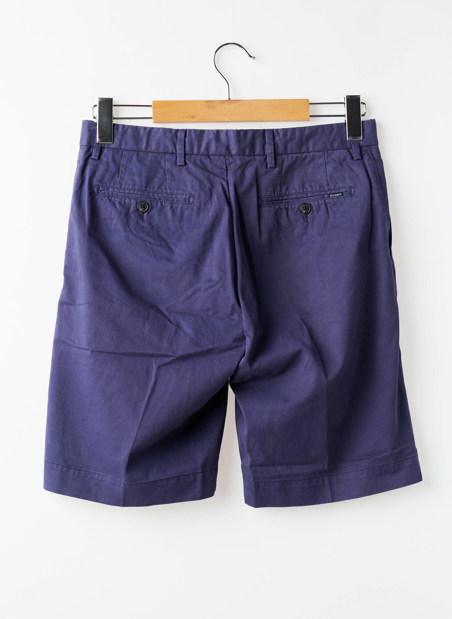 Bermuda taille à pinces taille normale bleu HACKETT homme