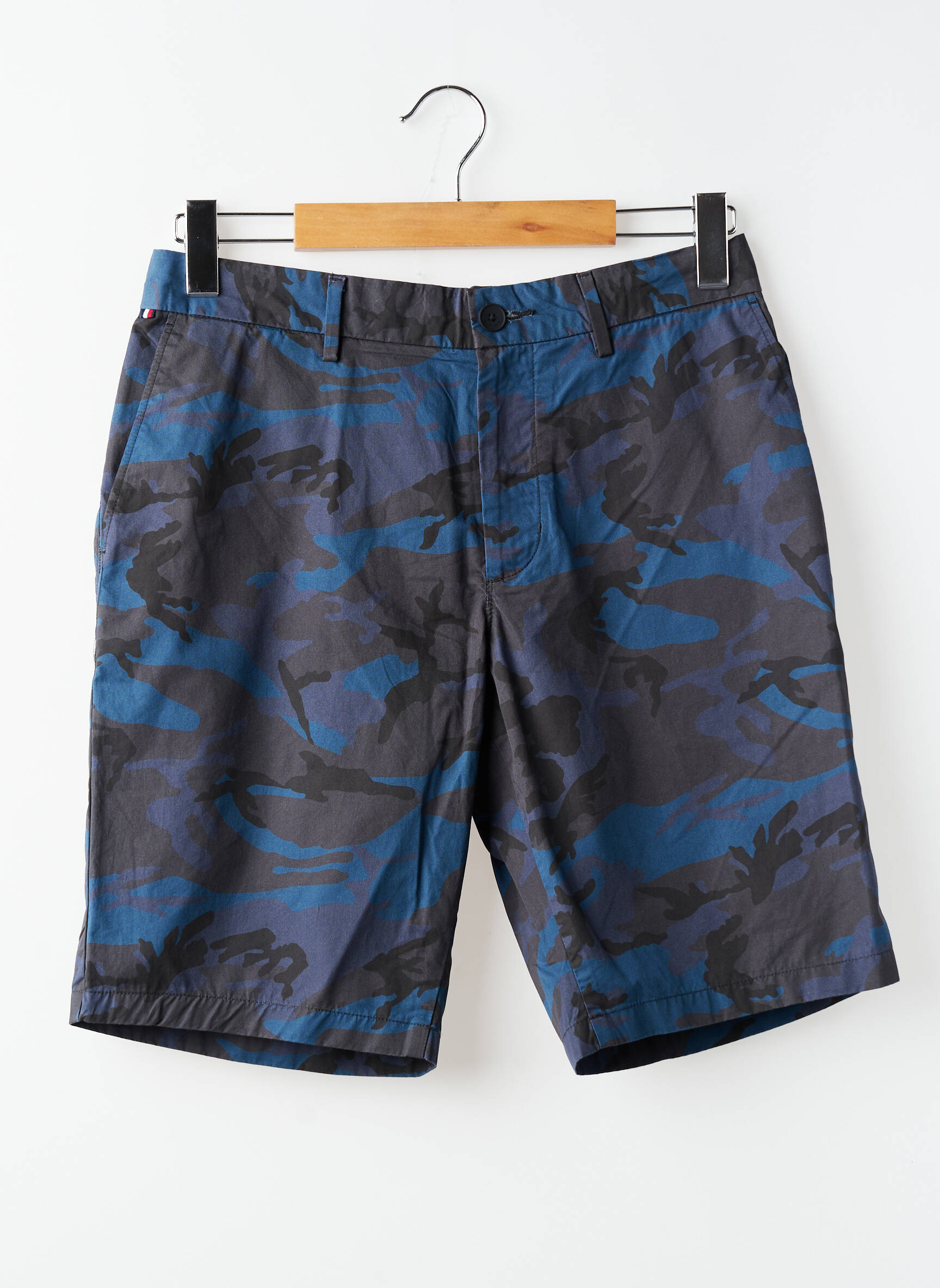 Bermuda taille élastique taille normale bleu TOMMY HILFIGER homme