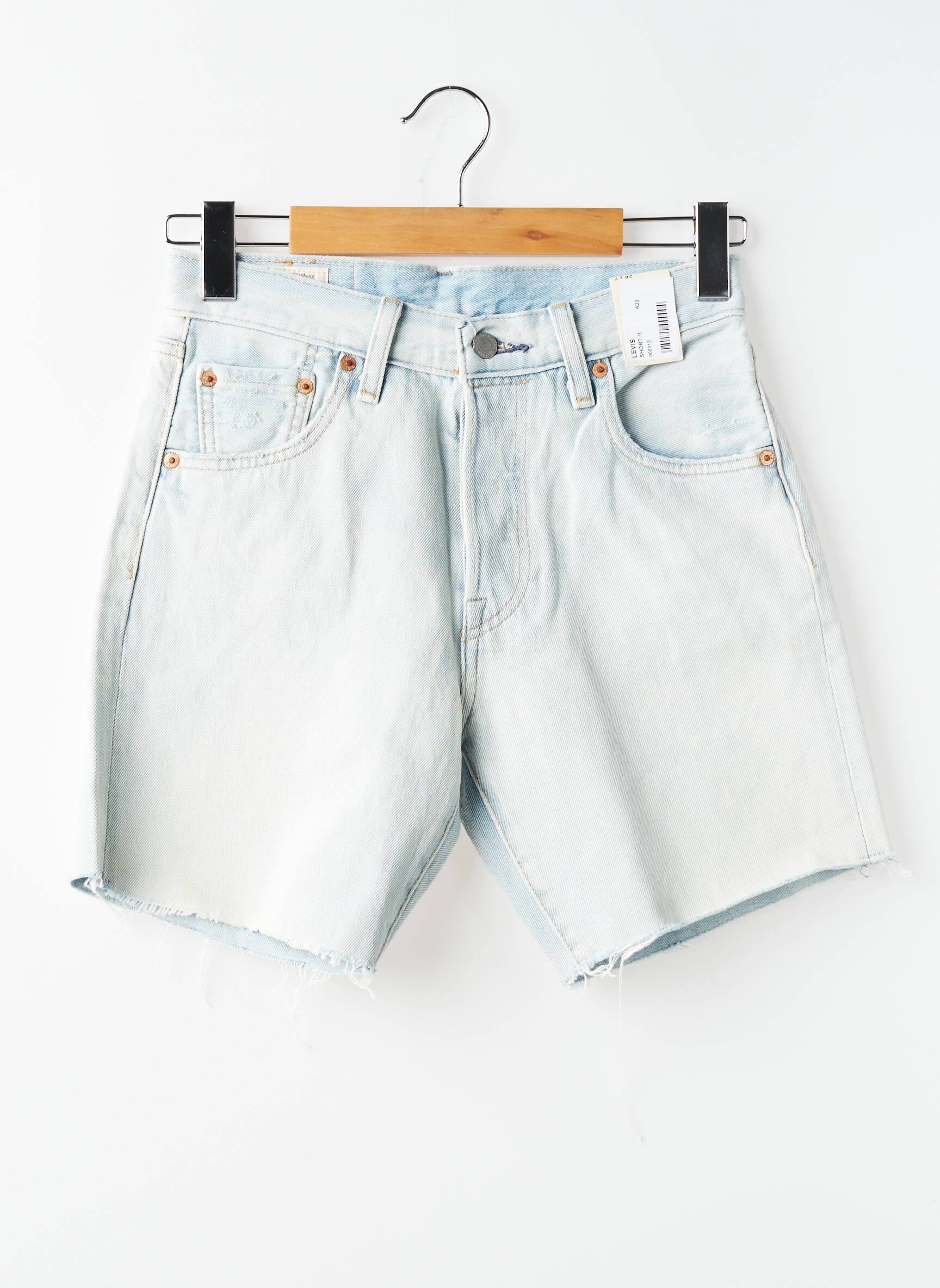 Short poches taille normale bleu LEVI'S homme