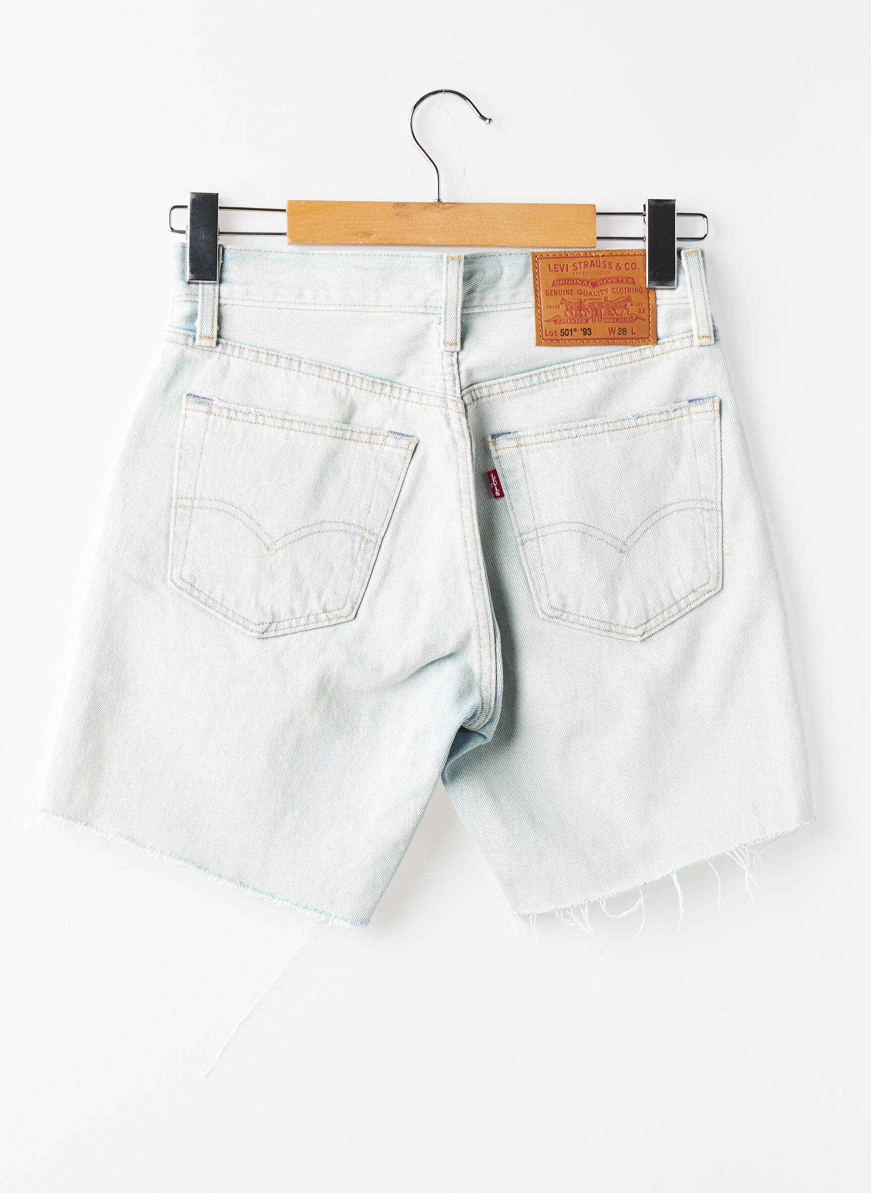 Short poches taille normale bleu LEVI'S homme