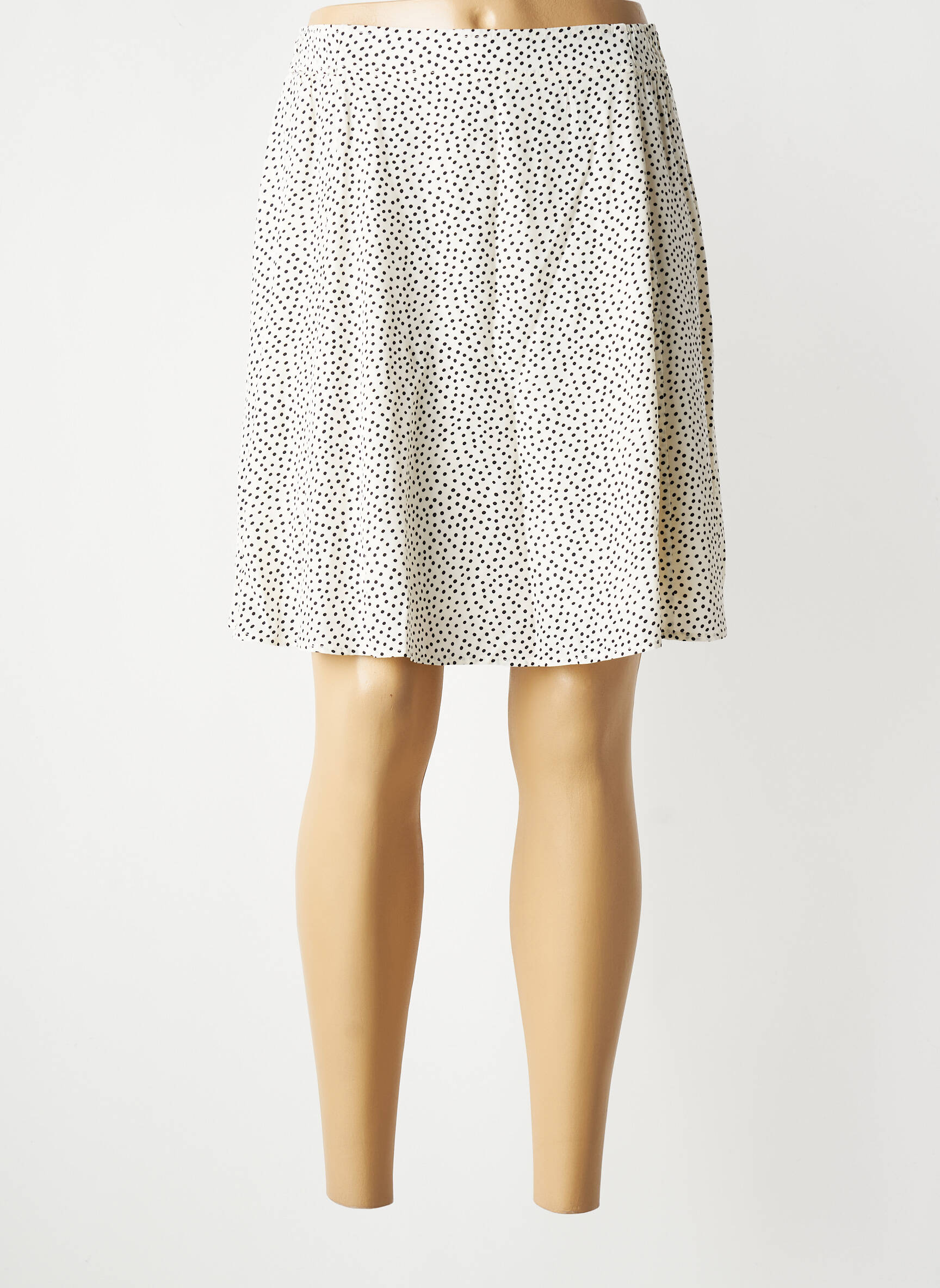 Jupe courte poches beige COMPTOIR DES COTONNIERS femme