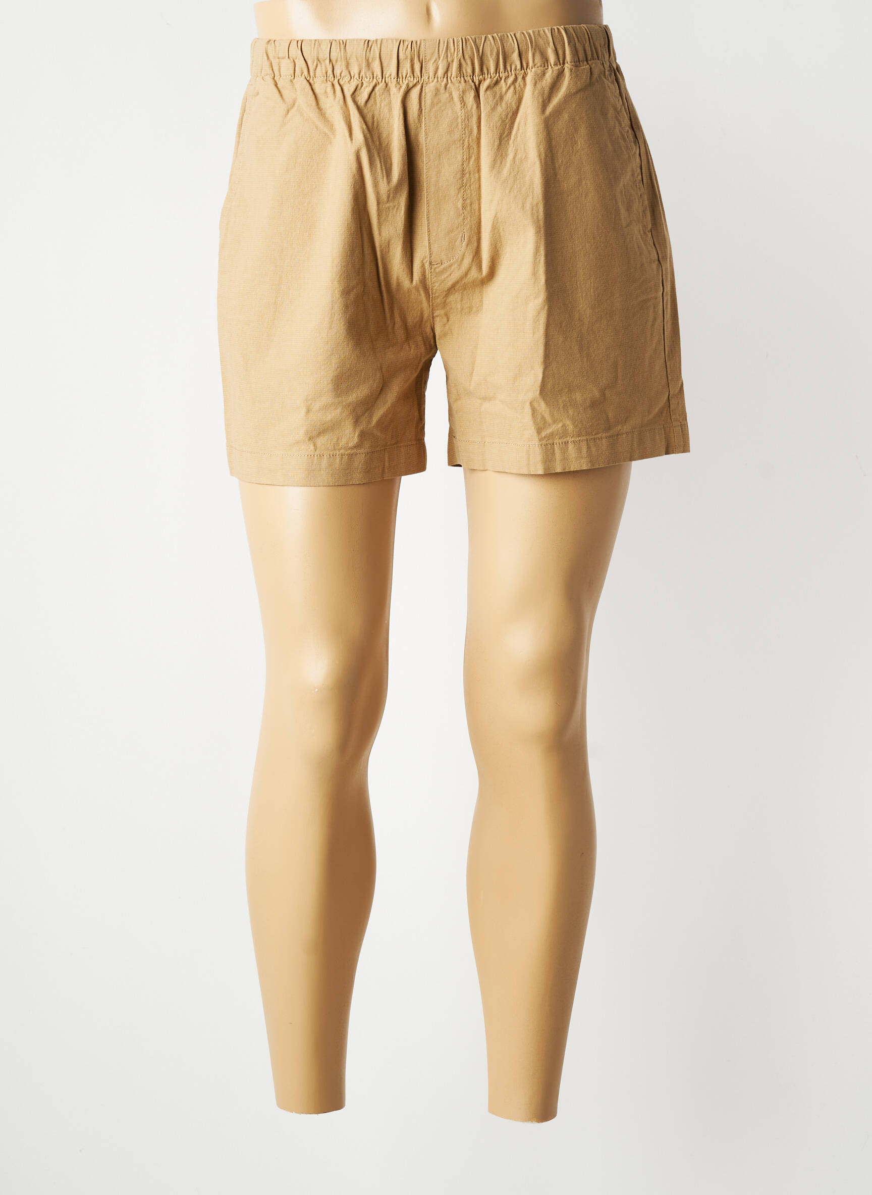 Short tissage popeline taille normale beige DOCKERS homme