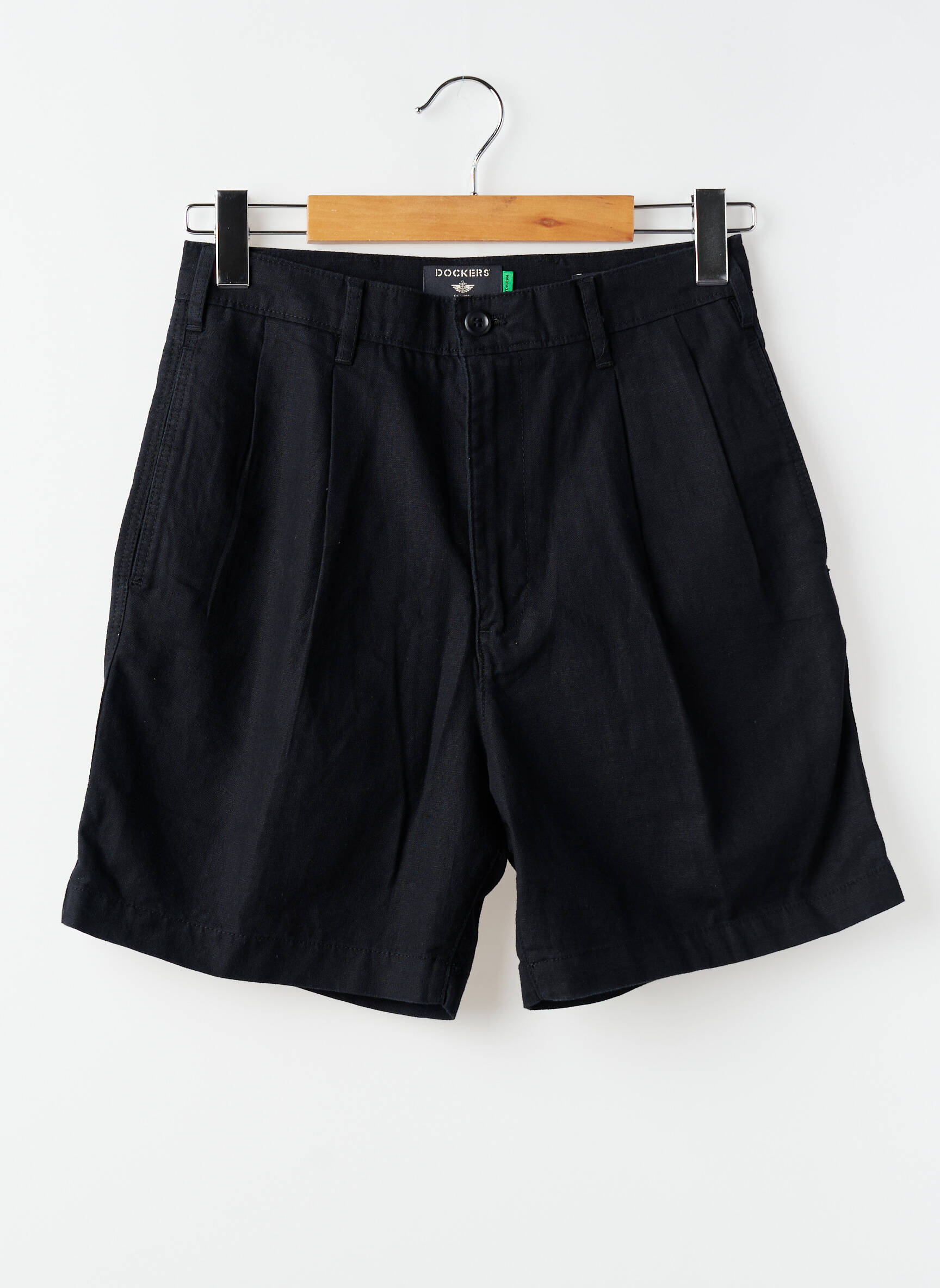 Short tissage popeline taille normale noir DOCKERS homme