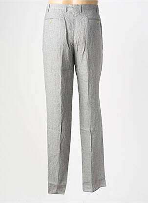 Pantalon droit tissage chiné taille normale gris FACONNABLE homme
