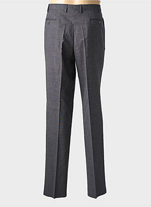 Pantalon droit tissage chiné taille normale noir FACONNABLE homme